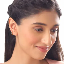 giva 925 Silver Golden Quinn Ear Piercings Zircon Sterling Silver Stud Earring image 3