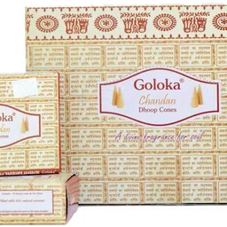 goloka Chandan Dhoop Cones Dhoop image 2