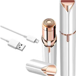 ubronik Painless Facial Hair Remover in Lipstick Shape, Women image 1