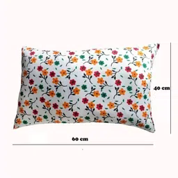 soft snooze Microfibre Sleeping Pillow Pack of 3 Floral Luxury image 2