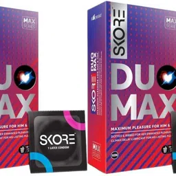 skore Duo Max Dotted | Ribbed | Climax Delay Condom-picture-22