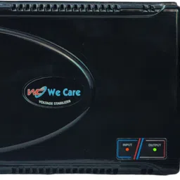 we care WC100 Voltage stabilizer 1 KVA for TV Upto 78 Inch image 2