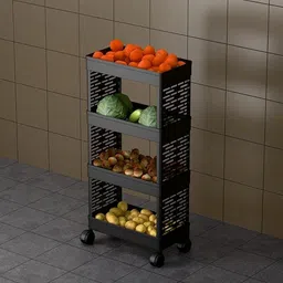 flipkart perfect homes studio Plate Kitchen Rack Plastic image 3