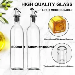 vatukdy 1000 ml Cooking Oil Dispenser Set image 2