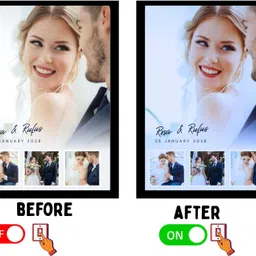 mahisom kart MDF Wall Photo Frame-picture-15