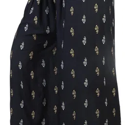 areeba collection Pack of 2 Women Flared Maroon, Black Viscose Rayon Trousers image 2