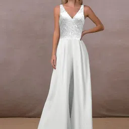 bebe Basic Jumpsuit with Embellished-picture-3
