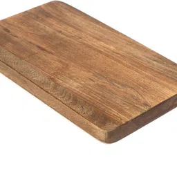 duli Serving Platter in Mango wood Flower Print for Home & Dining Table 10x6 inch Tray image 4