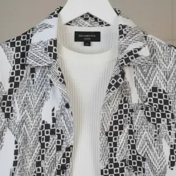 rich vibe Shirt Regular Shorts Co-ords Set image 4