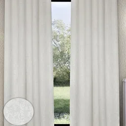 Home Sizzler Cream 2 Pieces Door Curtain-image-80