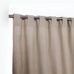 Fabindia Green & Beige Floral Printed Cotton Window Curtain image 4