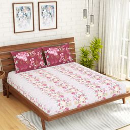 SPACES Unisex Pink Bedsheets-picture-21