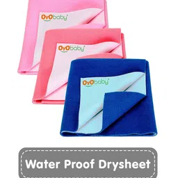 OyO Baby Infants 3 Pieces Waterproof Mattress Protectors-image-43
