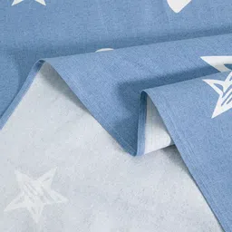 JC HOME Grey & White Graphic Queen Bedsheet image 3