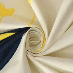 MORADO Blue & Cream-Coloured Cartoon Characters 210 TC Queen Bedsheet with 2 Pillow Covers image 3