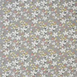 UrbanArts Grey & Yellow Floral 180 TC Single Bedsheet with 1 Pillow Covers image 5