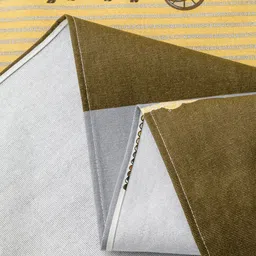 JC HOME Yellow & Grey Striped Queen Bedsheet with 2 Pillow Covers image 5