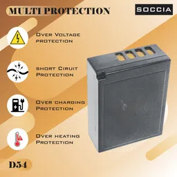 soccia W126 Lithium-ion Rechargeable Camera Battery image 3