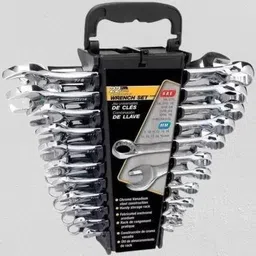 antools 12 PC Wrench Set 0P1 12 PC Wrench Set 0P1 Double Sided Combination Wrench image 1