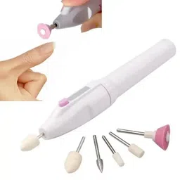 leplion Salon Shaper Cordless Mini Nail Decorator Drill Machine Polish kit image 3