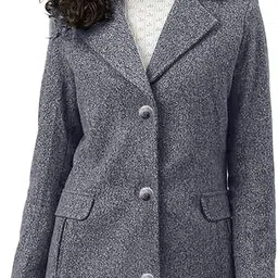Tweed Coat For Women-image-6