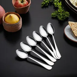haniza 6 tea spoon set Stainless Steel Tea Spoon Set-picture-24