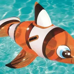tiny tales Ride On fish (IND*74) Swimming Pool Multicolor Inflatable Pool Accessory-picture-23