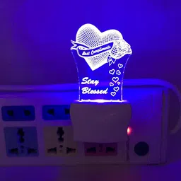 red robin Step Light Wall Lamp With Bulb image 2