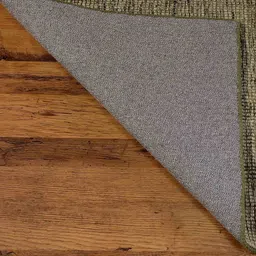 Olive Green & Brown Abstract Wool & Viscose 6 x 9 Feet Hand Woven Carpet by Kaleen India image 5