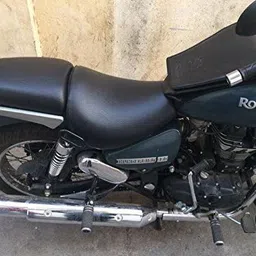 majesticrides MR_SCS22 Split Bike Seat Cover For Royal Enfield Thunder Bird 500, Thunder Bird 350 image 1