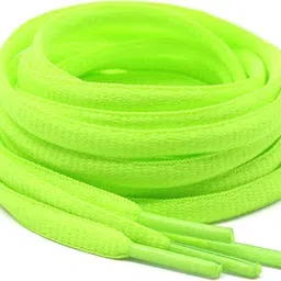 SUNBIRD Neon_Greens_Round-2Pair-1/4"Athletic Sport II Running Shoes II Shoe Strings Shoe Lace-picture-10