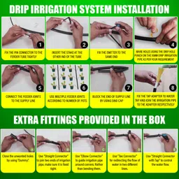 g v greens 30 PLANT DRIP KIT Drip Irrigation Kit image 4