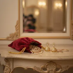 mitrafashion Women Gold Potli-picture-20