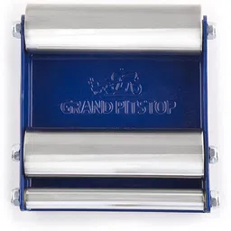 grandpitstop Paddock Stand Wheel Roller for Cleaning and Lubrication (Bikes < 170 Kgs and Tyre Width <170 mm) with Motorcycle Chain Cleaning Brush Red Combo image 5