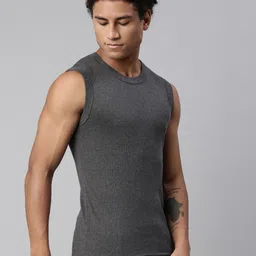 levi's Side Branding, Tag Free Comfort & Smartskin Technology Style# 014 Gym Men Vest image 4