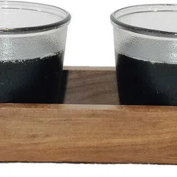 Teak Wood Serving Tray Tray Serving Set-image-49