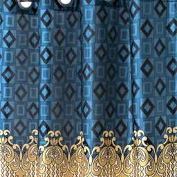 home sizzler 153 cm (5 ft) Polyester Semi Transparent Window Curtain (Pack Of 2) image 2