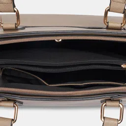 Forever Glam by Pantaloons Textured Structured Handheld Bag image 5