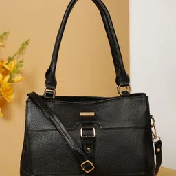Teakwood Leathers Leather Structured Handheld Bag-picture-16