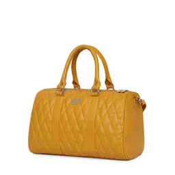 KLEIO Women Textured Handheld Bag With Quilted Detail image 3