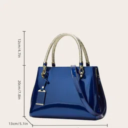 SYGA PU Structured Handheld Bag image 4