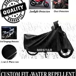 mdstar Waterproof Two Wheeler Cover for Bajaj image 2