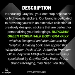 grayfixx Sticker & Decal for Scooter image 3