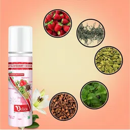 Qelica Set Of 2 Strawberry Crush & Paan Kesari Mouth Freshener Spray 10 g Each image 4