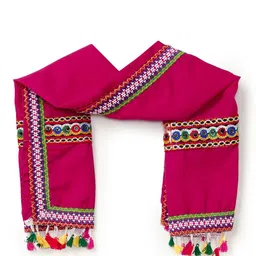 BAESD Girls Embroidered Mirror Work Ready to Wear Lehenga & Blouse With Dupatta image 3