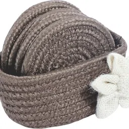 Round Reversible Cotton Coaster-image-27