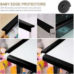 giggli Baby Safety Edge & Corner Guard Set – 1 Edge Guard (2M) + 8 Corner Guards image 1