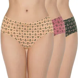 amante Pack of 3 Women Hipster Multicolor Panty-picture-17