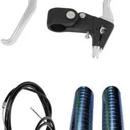 stopforce BICYCLE Silver Brake lever + Foot Rest + Bicycle Brake wire Bicycle Brake Disk-picture-10