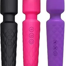glenston Personal Body Wand Massager (Vibrator) For Woman plesure(multi colour) Reusable Female Urination Device image 2